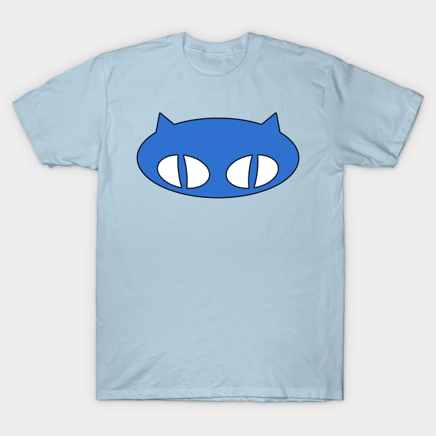 BLUE KITTY T-Shirt by VanceCapleyArt1972